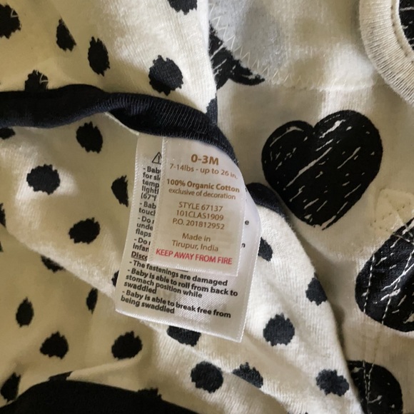 2/$10 NWOT Baby Girl Swaddles Bundle (5) - Picture 7 of 15